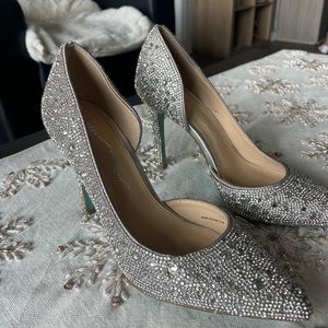 PROM HEELS, BLUE BOTTOMS BETSY JOHNSON